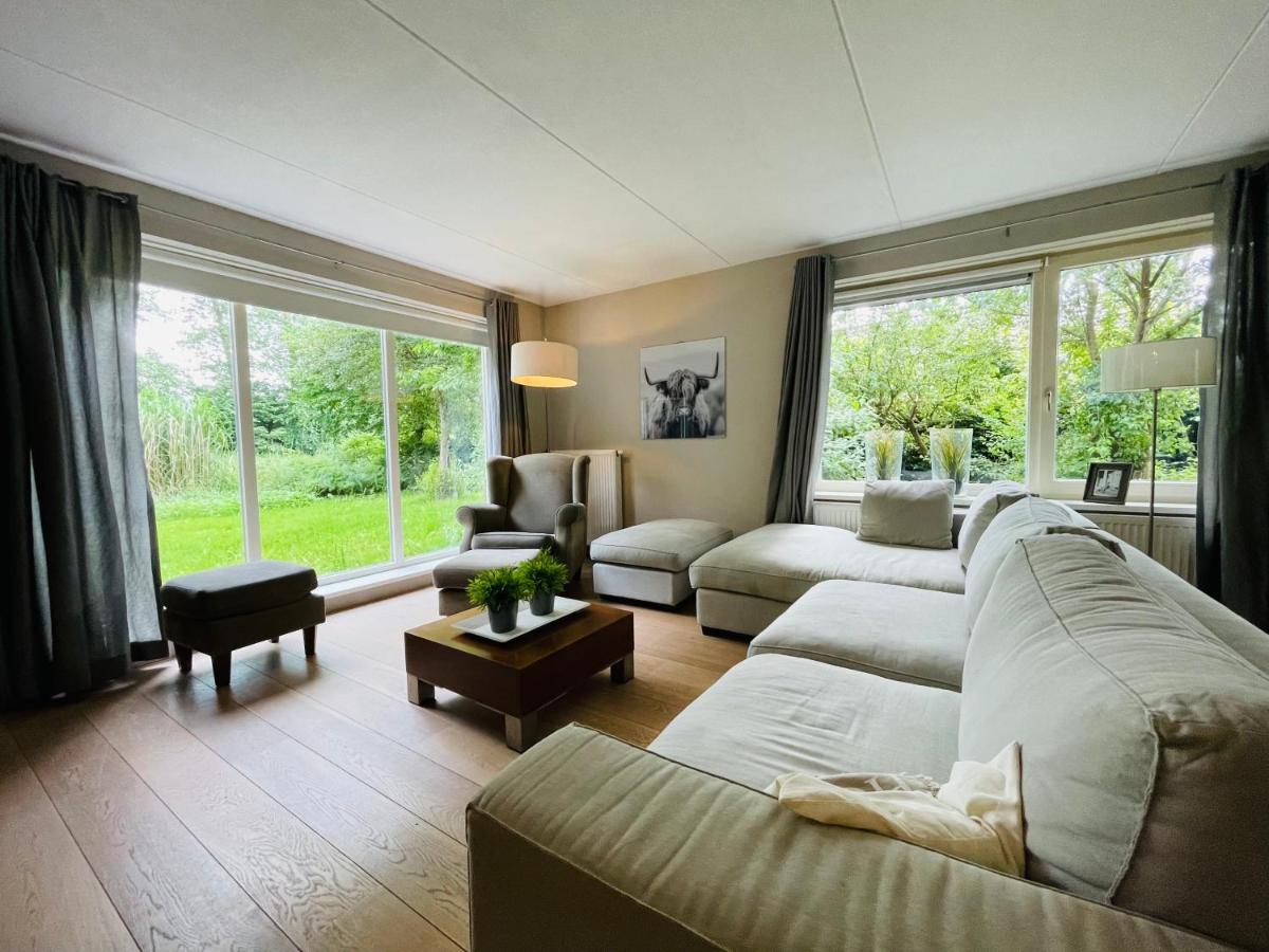 Villa Calma Rust Ruimte Luxe Inclusief Private Jacuzzi Zeewolde Eksteriør billede
